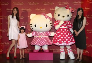 Hello Kitty登場「香港マダムタッソー蝋人形館」