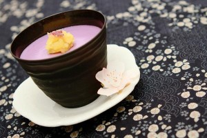 紫芋牛乳ぷりん