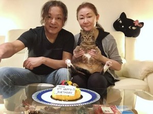 高鳥兼吉さん・悦子さんとMOMOちゃん